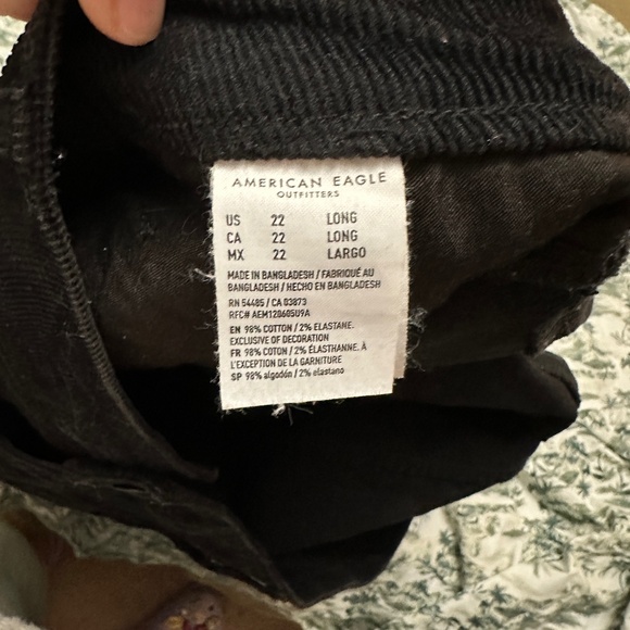 Corduroy American Eagle Mini Skirt - Picture 3 of 3